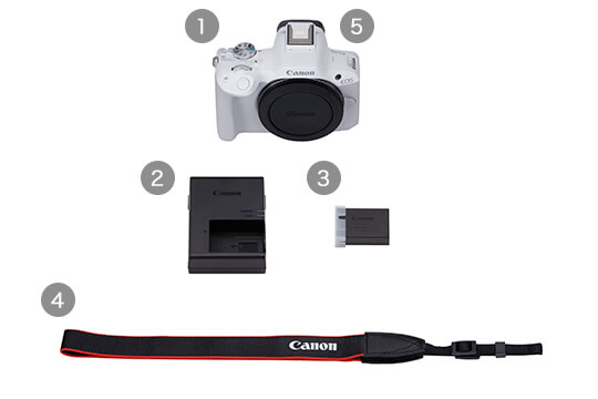 キヤノンEOS R50本体（ボディー）のみの商品構成