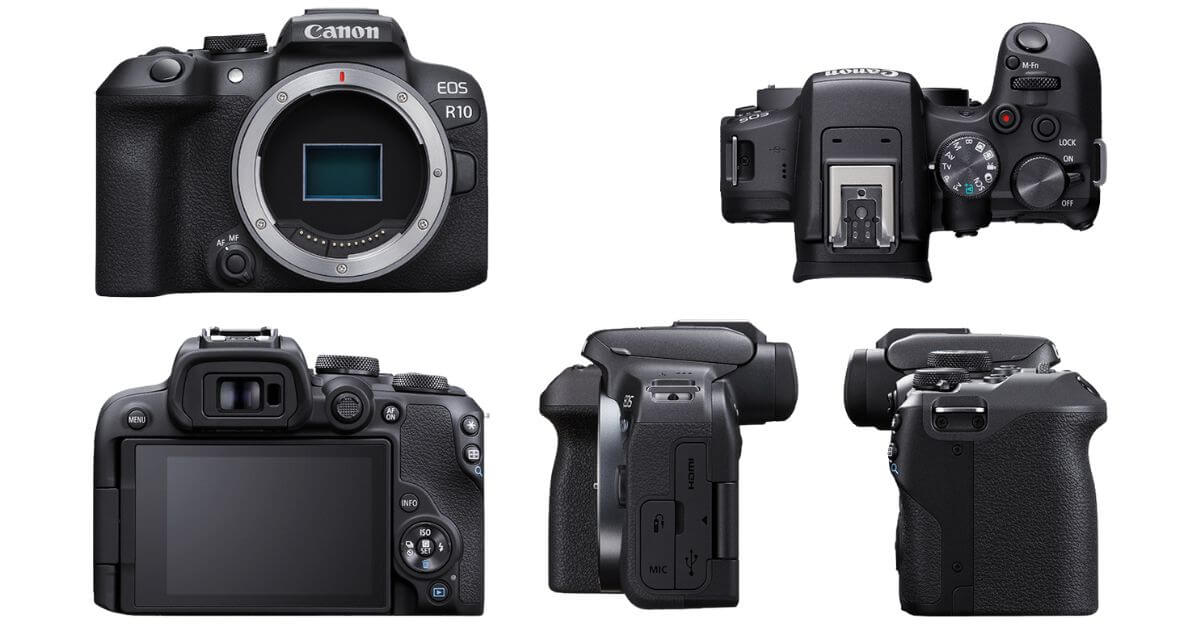 EOS R10の外観・デザイン