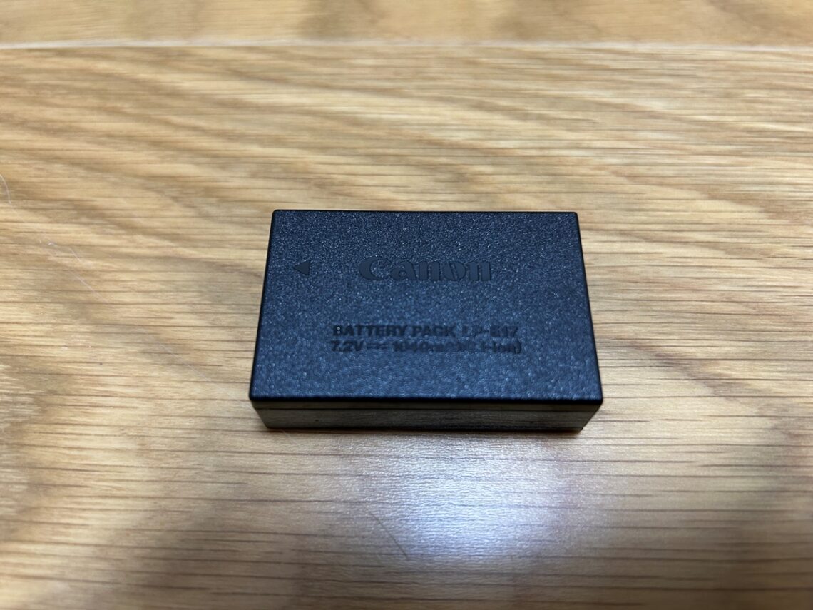 Canon バッテリーパック LP-E17