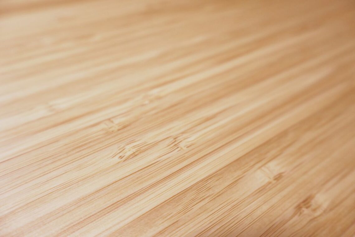 FlexiSpot E8の天然竹天板拡大画像