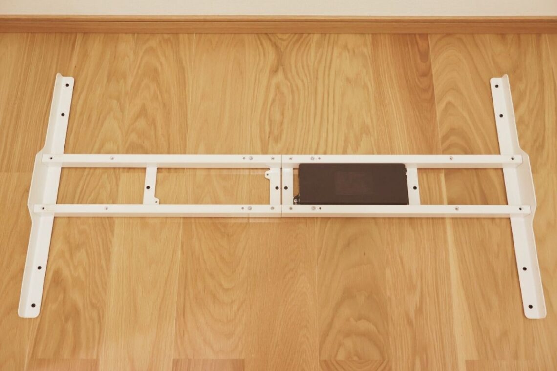 ステップ1で完成したビームの表裏をひっくり返す