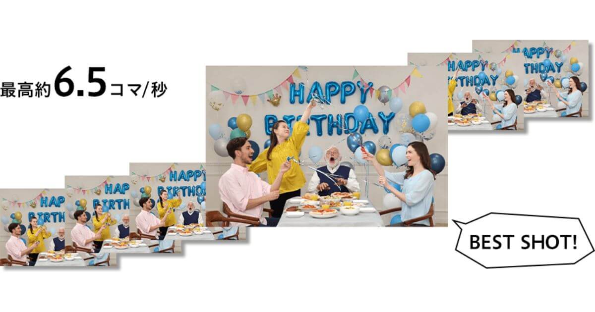 Canon EOS R100は高速連写で一瞬の表情を見逃さない