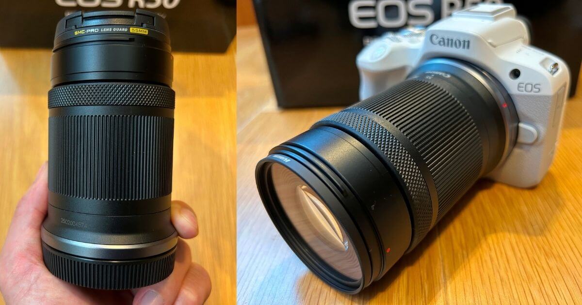 ハクバのSMC-PRO CF-SMCPRLG55レンズガード（55mm径）