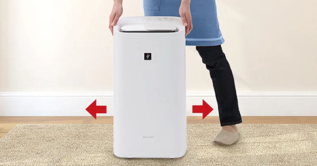 KI-TD50とKI-SD50はキャスター付きなので、カンタンに移動可能