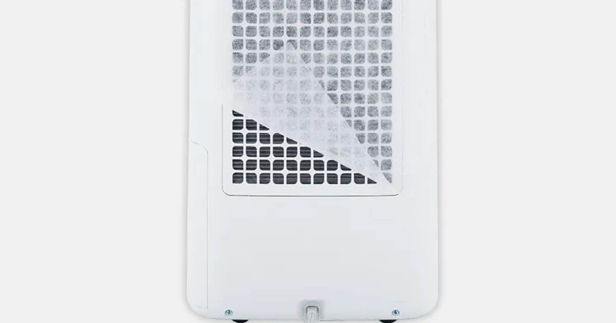 KI-TD50とKI-SD50は、使い捨てプレフィルターを使えば汚れたら剥がすだけ