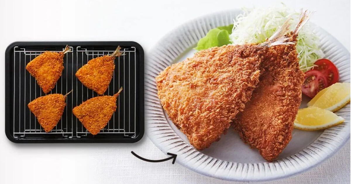 あじフライは「揚げたてサックリ」