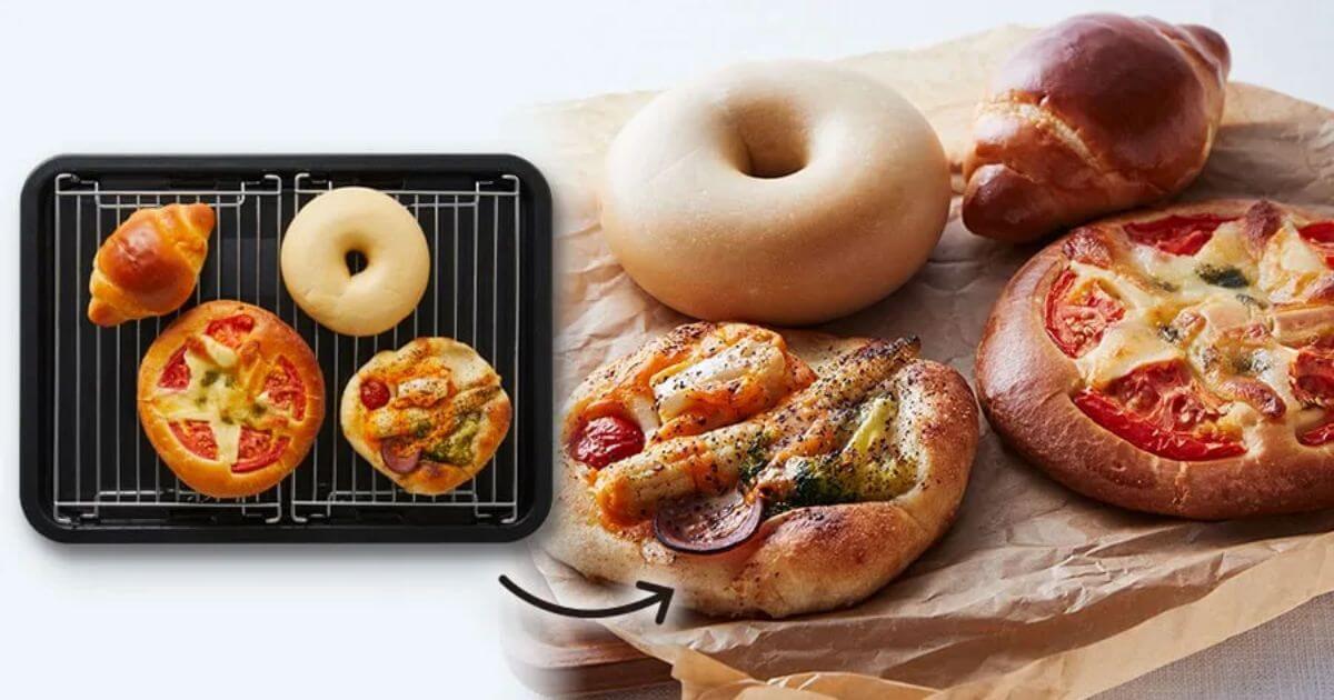 ベーグル、ロールパン、惣菜パンは「焼き立てふんわり」