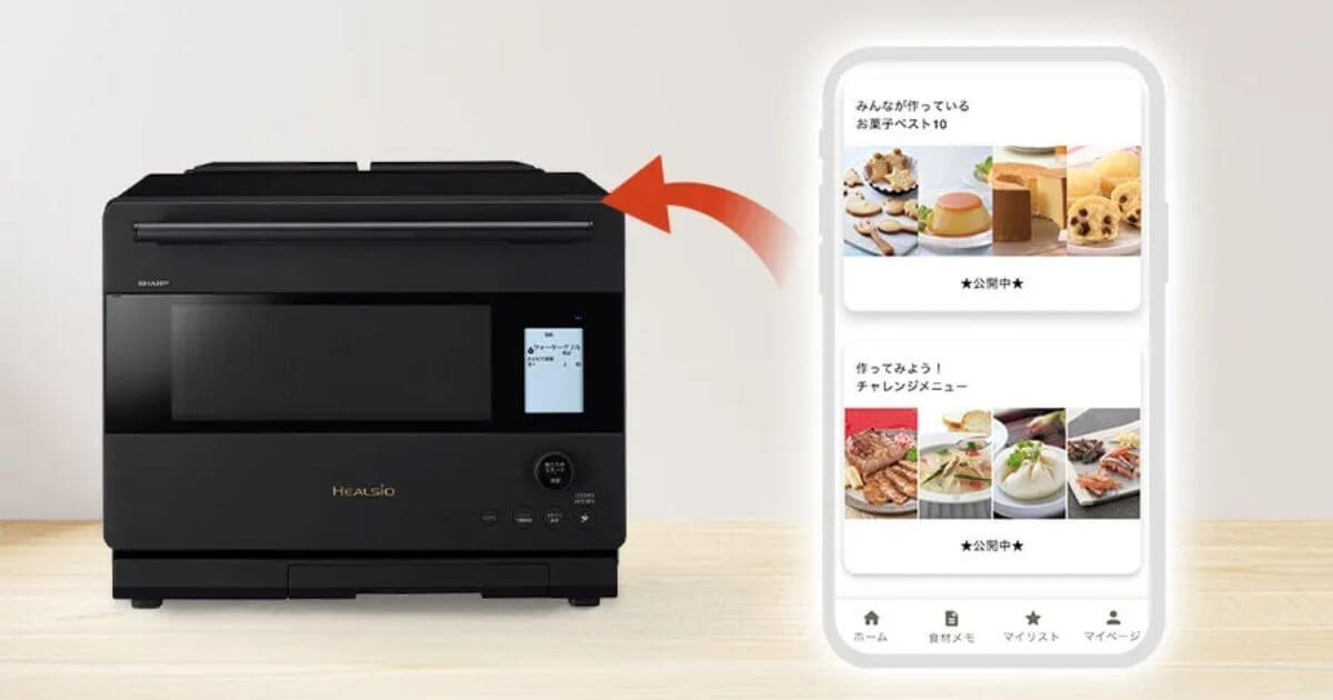 AX-N1CとAX-N1Bは「クックリスト」がメニュー探しを手助け