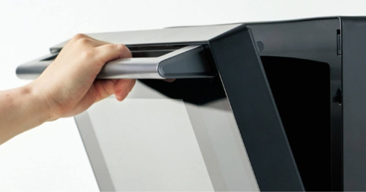 ER-D4000B（プレミアム）はスマートダンパーなので扉が静かに閉まる