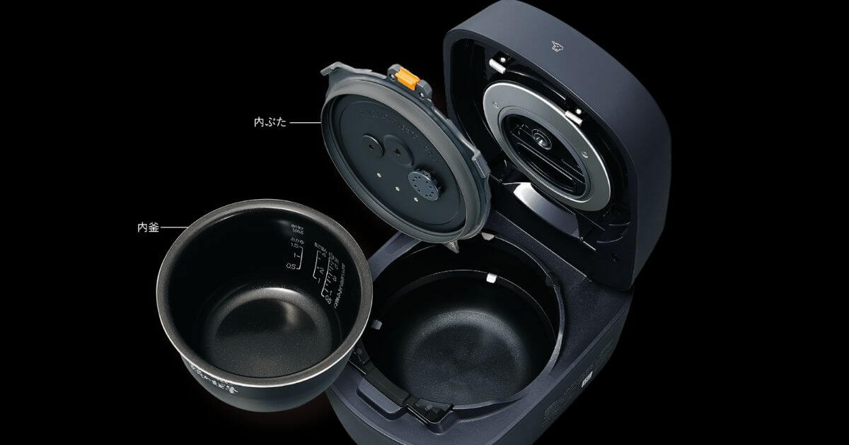 NW-NB10とNW-NA10はお手入れカンタン、毎回洗うのは内ぶたと内釜の2点だけ